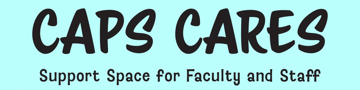 CAPS Cares Title Image
